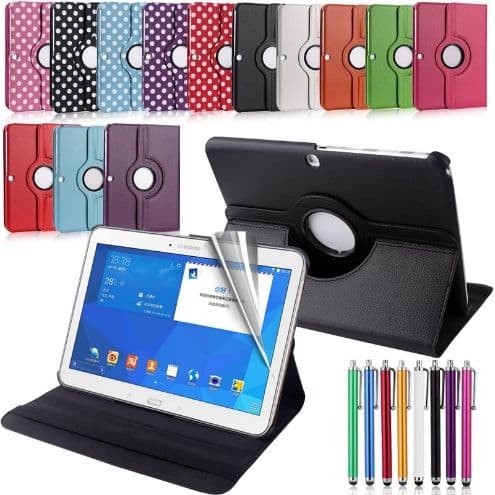 Samsung Tab  4 10.1 360 Swivel Stand Case Cover